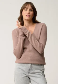 ABBY pull col v cuivre