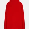 BLANTYRE pull col roulé rouge