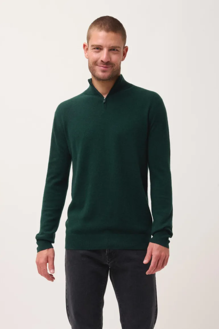 BRADLEY pull col camionneur cyprès