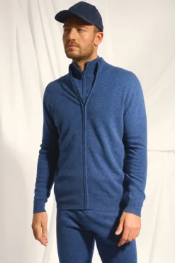 BRADLEY pull col camionneur ocean chiné