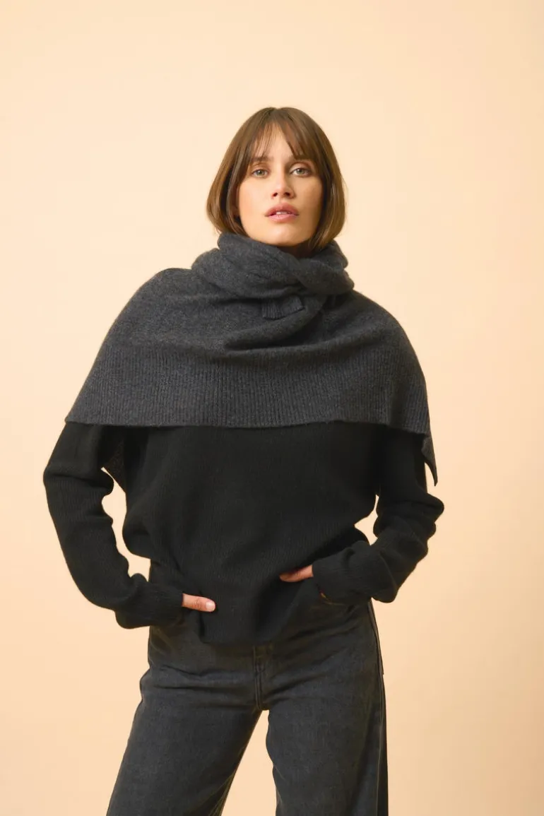 BROOKE veste noir chiné