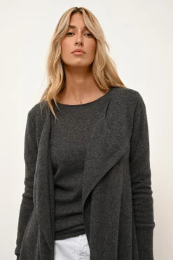 BROOKE veste anthracite chiné