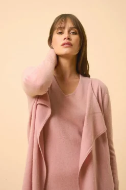 BROOKE veste bois de rose