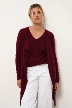 BROOKE veste bordeaux
