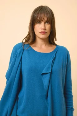 BROOKE veste paon