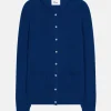CHELSEA cardigan col v outremer