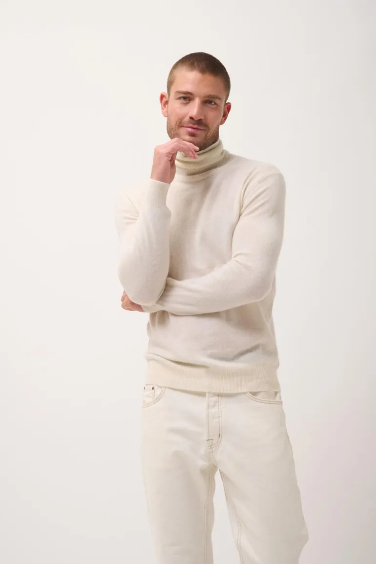 CONNOR pull col roulé neige