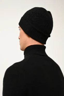 CONNOR pull col roulé noir