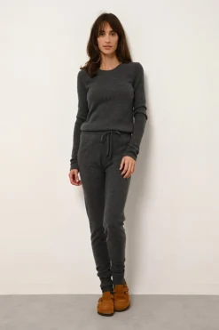 DAYAYA chaussettes anthracite chiné