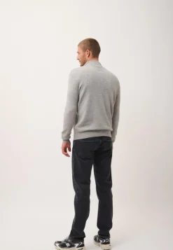 HILMIR pull col camionneur nuage chiné
