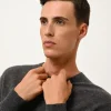 HOWARD pull col rond anthracite chiné