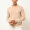 HOWARD pull col rond sable