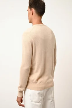 HOWARD pull col rond sable