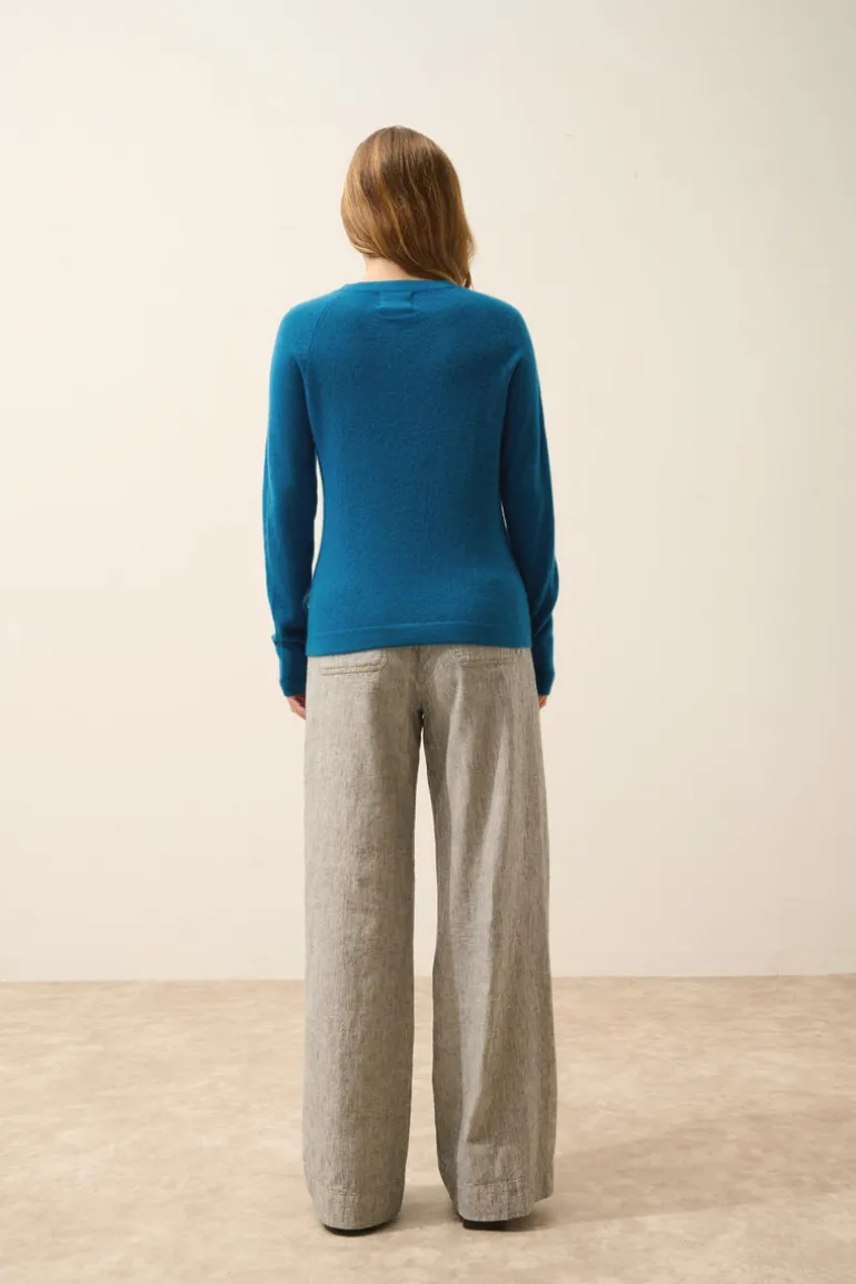 JANE pull col rond paon
