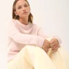 JANE pull col rond poudre