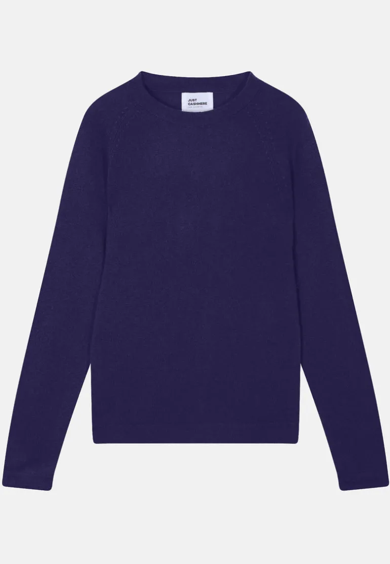 JANE pull col rond purple