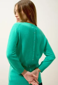 JANICE pull col rond jungle