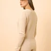 JOAN pull col v nude