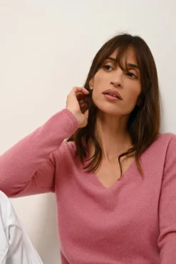 JOAN pull col v pétale