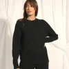 JOSPE pull col rond noir