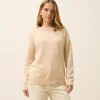 JOSPE pull col rond sable