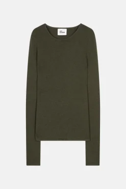 JOYCE pull col rond kaki