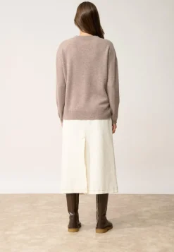 KAYLA pull col rond caribou chiné
