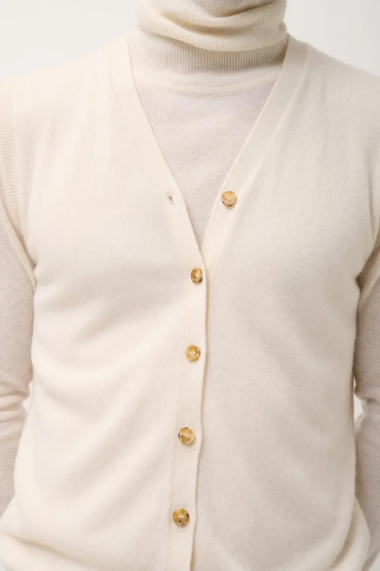 LANA cardigan col v neige