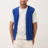 LANA cardigan col v outremer