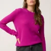 LEXINI pull col rond violine