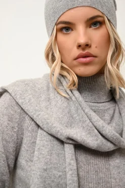 LILLY pull col roulé nuage chiné