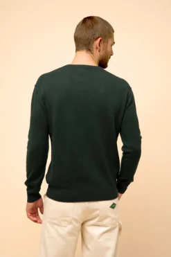 NOE pull col rond cyprès