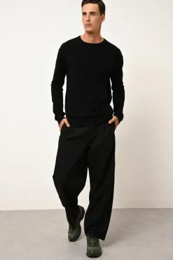 NOE pull col rond noir