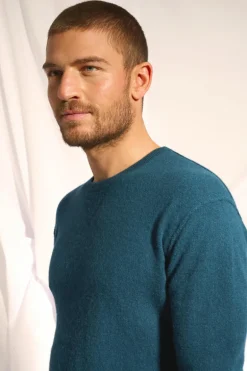 NOE pull col rond vert canard