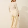 OLENA pull col rond ivoire