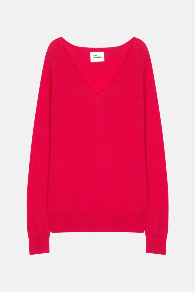 PHOEBE pull col v fuchsia