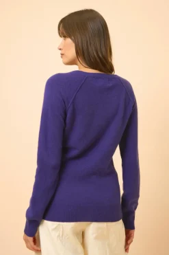 PHOEBE pull col v purple