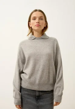 PIURA pull col claudine nuage chiné