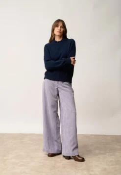 PIURA pull col claudine navy