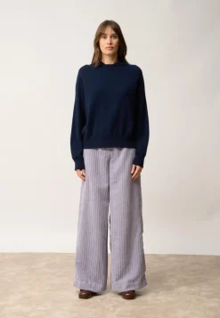 PIURA pull col claudine navy