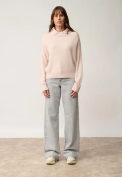 PIURA pull col claudine poudre