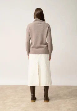 ROMY pull col montant caribou chiné