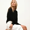 VIVIAN pull col rond noir