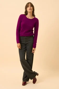 VIVIAN pull col rond prune