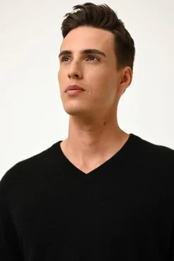 WALT pull col v noir