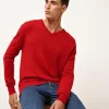 WALT pull col v rouge